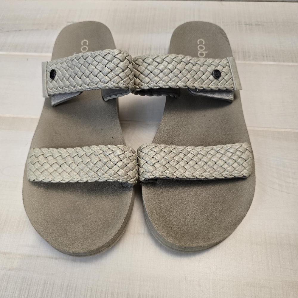 Cobian Women's Woven Tan Sandals